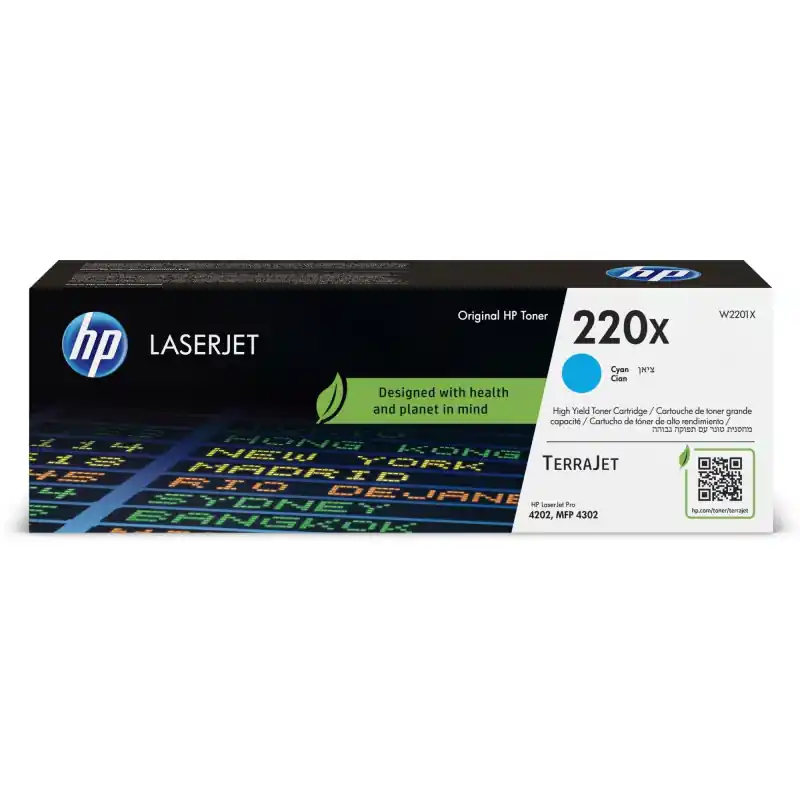 Promoción TÓNER ORIGINAL HP Nº220X - Cian