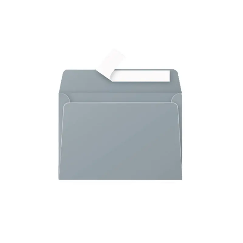 Última Oportunidad PACK 20 SOBRES CLAIREFONTAINE 114mm x 162mm COLORES - Plata