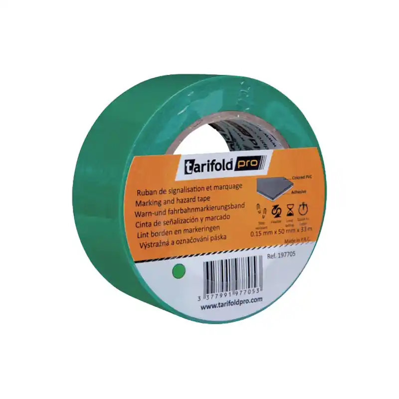 ROLLO CINTA TARIFOLD MARCAJE DE SUELO - Verde Compra Ahora