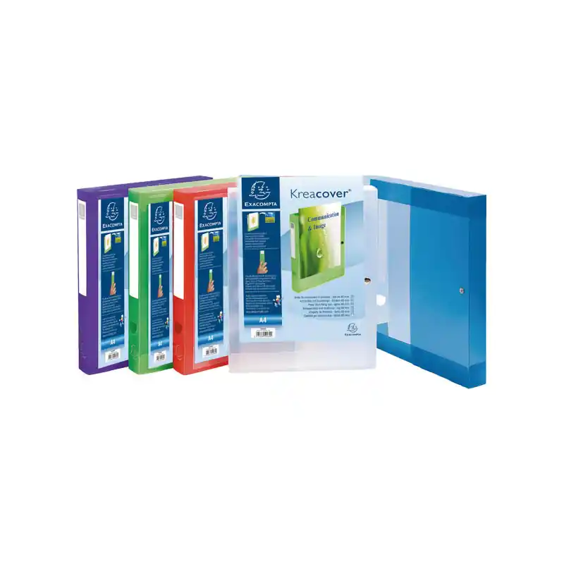 CARPETA DE PROYECTOS EXACOMPTA KREA COVER COLOR SURTIDO Promoción Exclusiva
