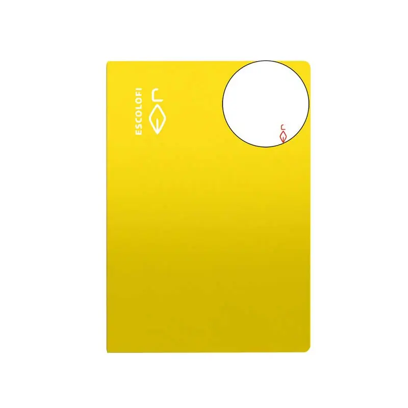 Premium LIBRETA GRAPADA 50h ESCOLOFI A4 LISO - Amarillo