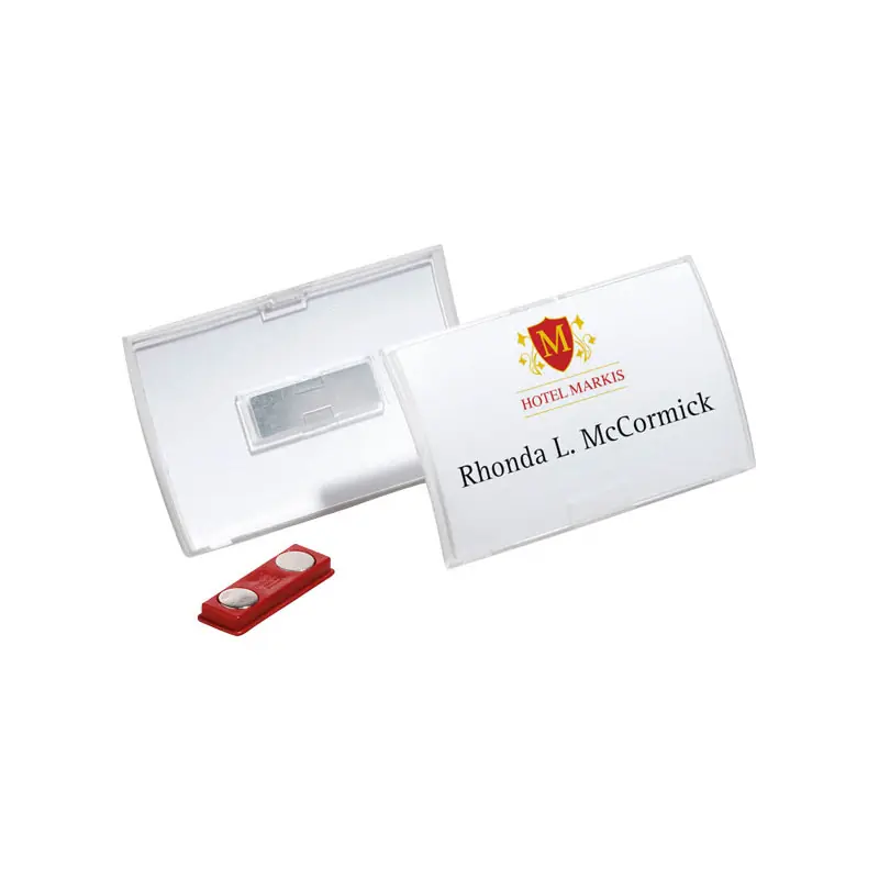 Pedido Al Por Mayor PORTANOMBRES DURABLE CLICK FOLD CON IMÁN
