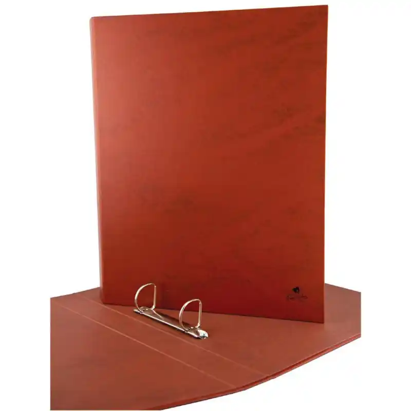 CARPETA CUERO FORRADO CON ANILLAS MARIOLA 2-25mm Fº Mejor Precio