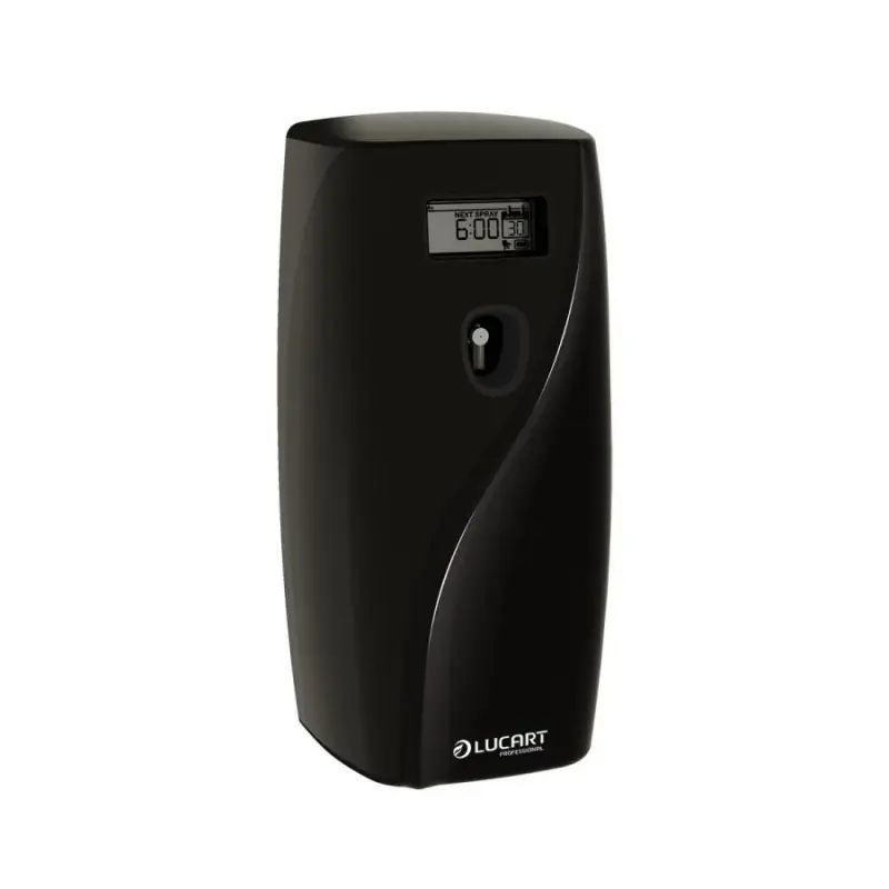 DISPENSADOR DE AMBIENTADOR LUCART IDENTITY AIR FRESHENER - Negro Liquidación