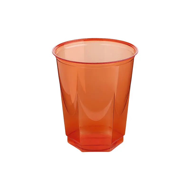 Lujoso BOLSA 10 VASOS NUPIK DESECHABLES GLASS 250cc - Rojo