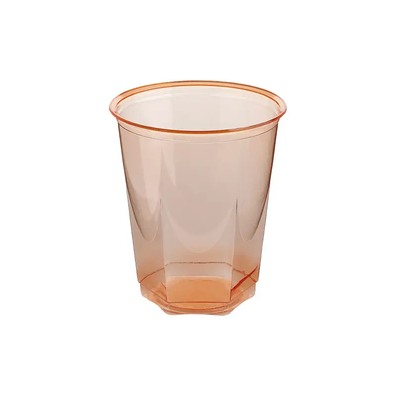 BOLSA 10 VASOS NUPIK DESECHABLES GLASS 250cc - Naranja Envío Gratis