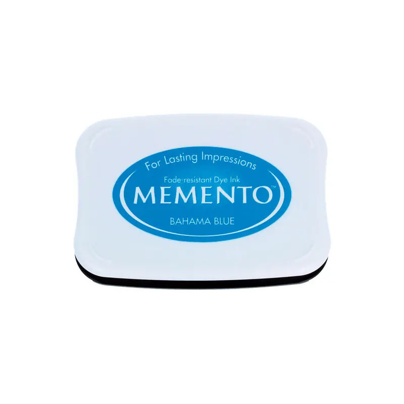 ALMOHADILLA DE TINTA TRANSLÚCIDA 95x65mm - Azul Súper Precio