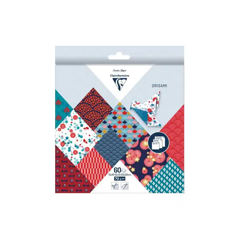 Oferta Flash PACK 60h PAPEL ORIGAMI CLAIREFONTAINE: HANAYO