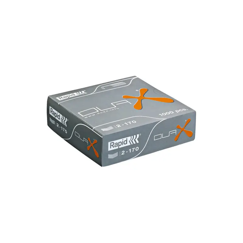 CAJA 1000 GRAPAS RAPID DUAX® Garantía Incluida
