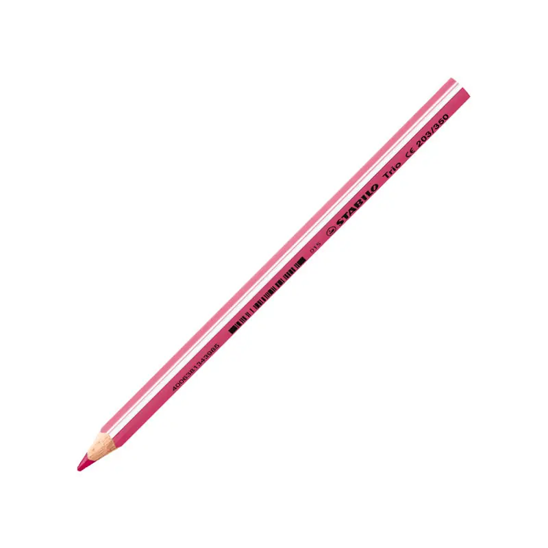 Moderno ESTUCHE 12 LÁPICES STABILO TRIO® THICK - Rosa