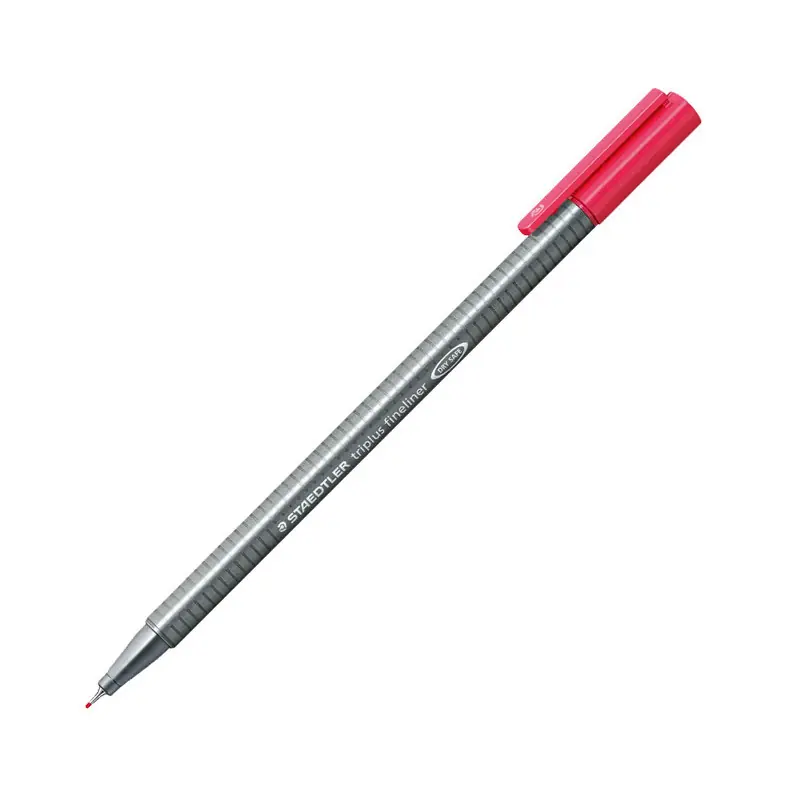 Mejor Calidad ROTULADOR STAEDTLER TRIPLUS FINELINER 334 - Rojo burdeos