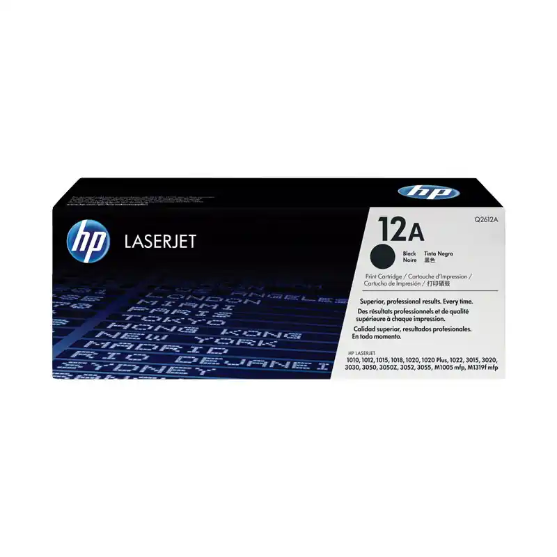 Mejor Calidad CARTUCHO DE TÓNER ORIGINAL LASERJET HP 12A