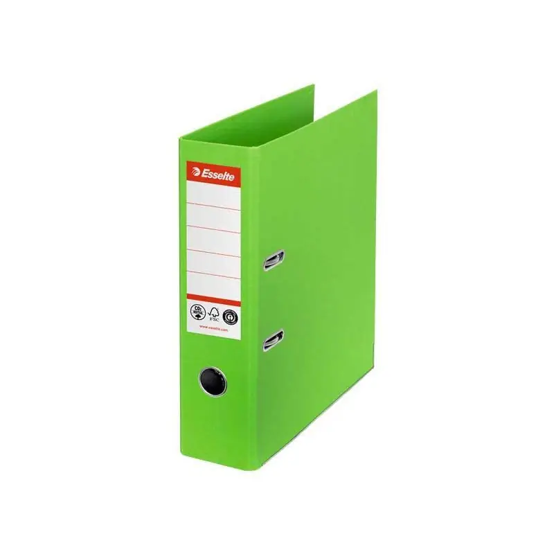 Marca Reconocida ARCHIVADOR PALANCA ESSELTE VIVIDA CO2 NEUTRAL 75mm - Verde