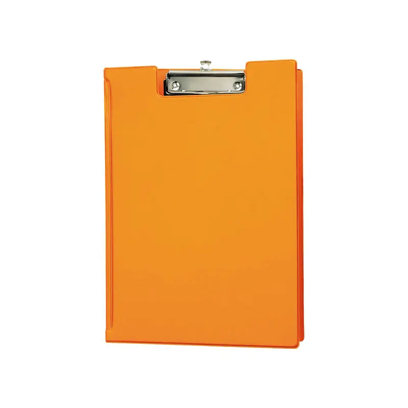 SOPORTE MAUL CON PINZA Y TAPA A4 - Naranja Oferta Limitada
