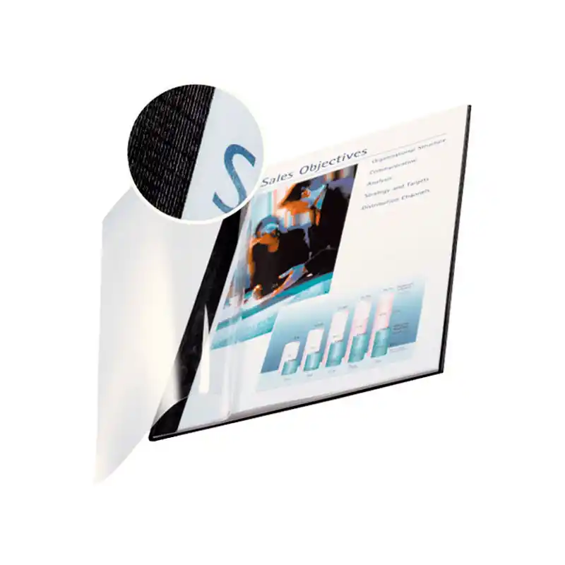 Rebajas CAJA 10 TAPAS FLEXIBLES LEITZ IMPRESSBIND 3,5mm - Negro