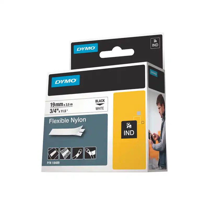 Tendencia CINTA DYMO® RHINO NYLON 19mm x 3,5m