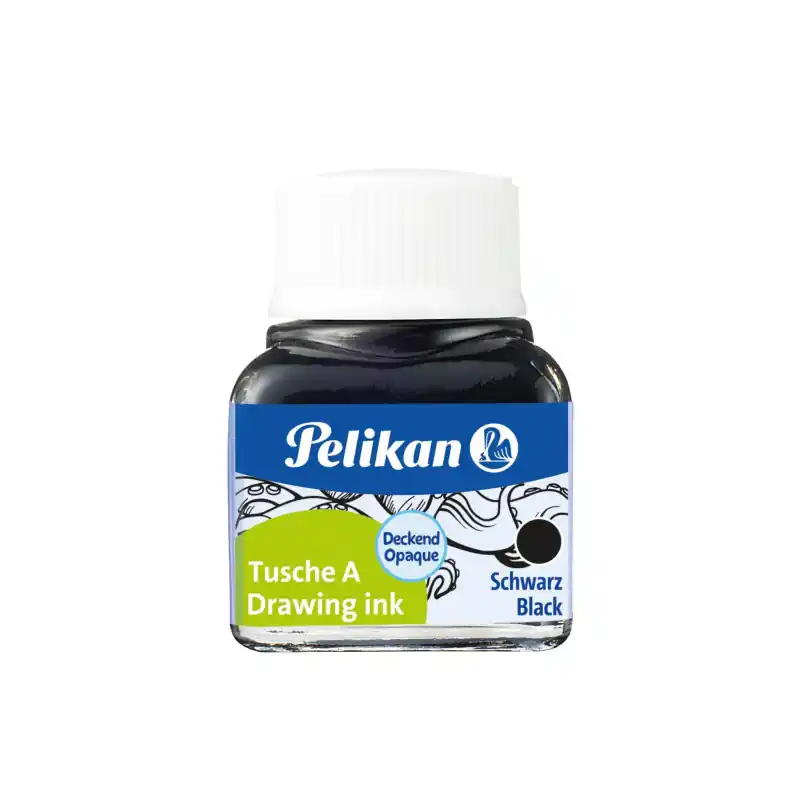Garantía De Devolución De Dinero BOTE TINTA CHINA PELIKAN 523 10ml - Negro