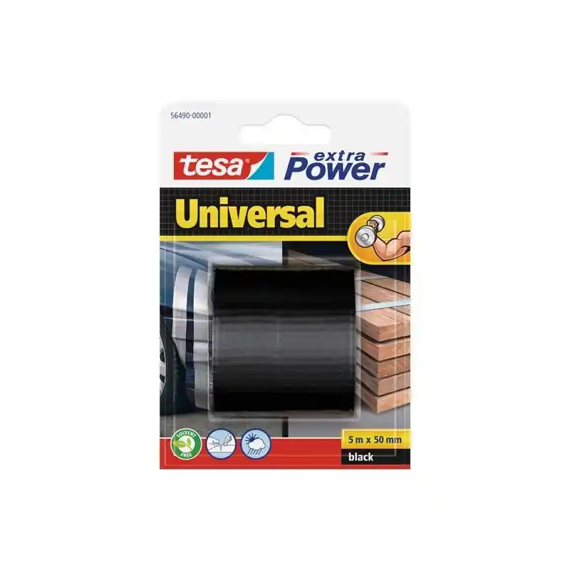 Mejor Calidad CINTA AMERICANA TESA EXTRA POWER UNIVERSAL 5m - Negro