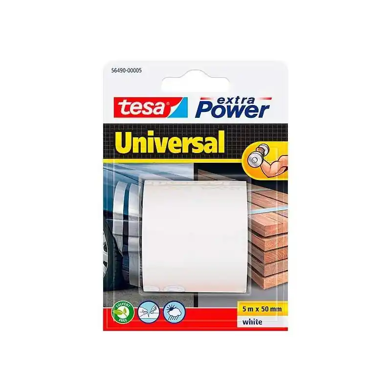 No Te Lo Pierdas CINTA AMERICANA TESA EXTRA POWER UNIVERSAL 5m - Blanco