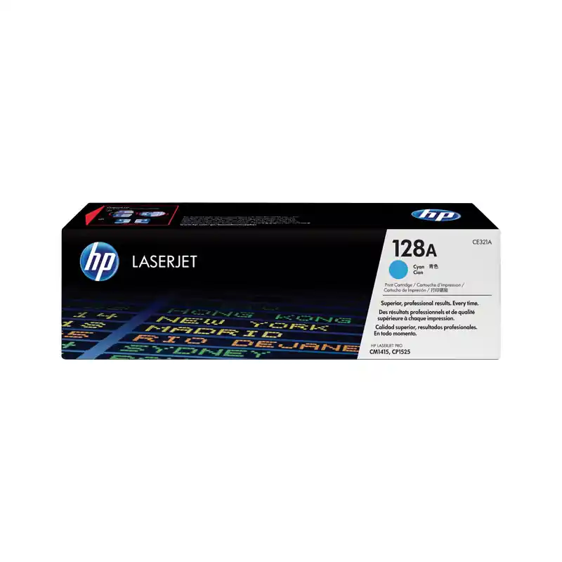 Precio De Oferta CARTUCHO DE TÓNER ORIGINAL LASERJET 128A - Cian