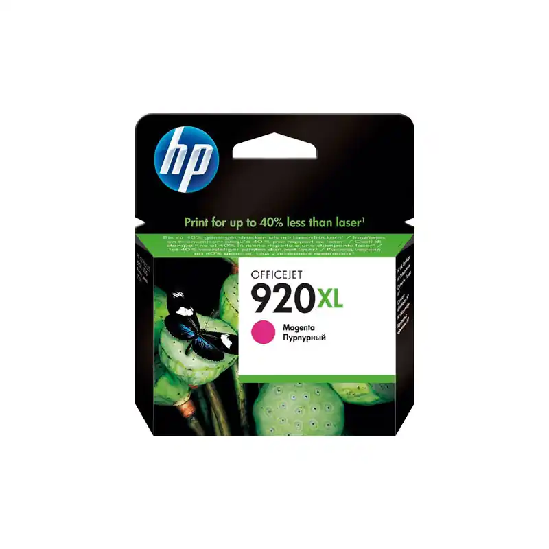 CARTUCHO DE TINTA ORIGINAL HP 920XL DE ALTA CAPACIDAD - Magenta XL Precio De Fábrica
