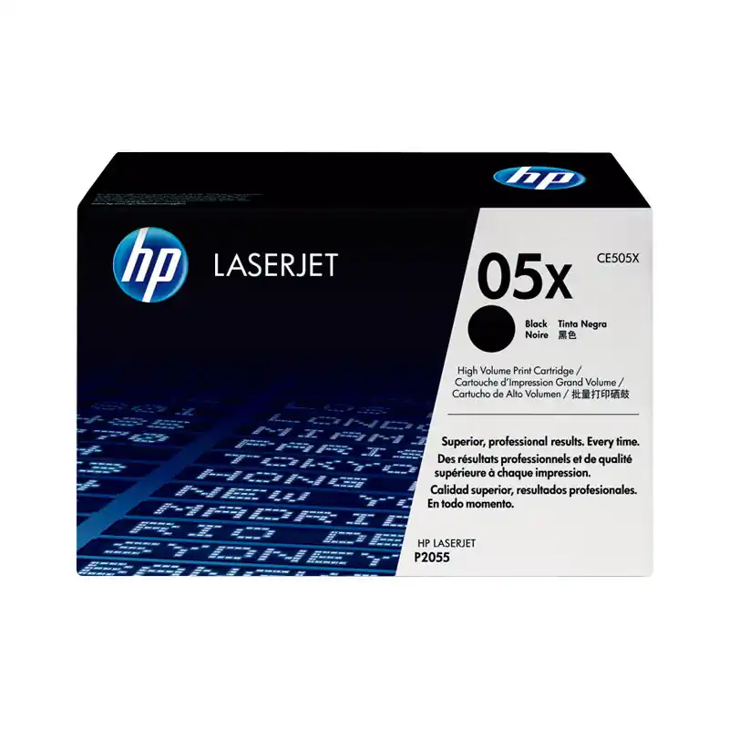 Mejor Calidad CARTUCHO DE TÓNER ORIGINAL LASERJET HP 05X DE ALTA CAPACIDAD
