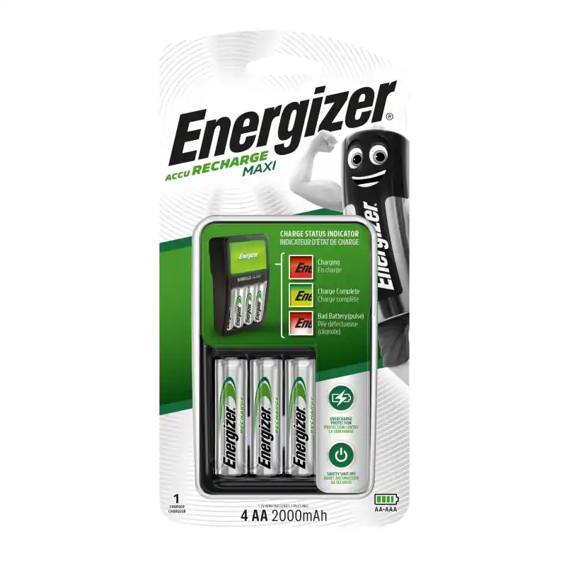 CARGADOR DE PILAS ENERGIZER MAXI Oferta Limitada