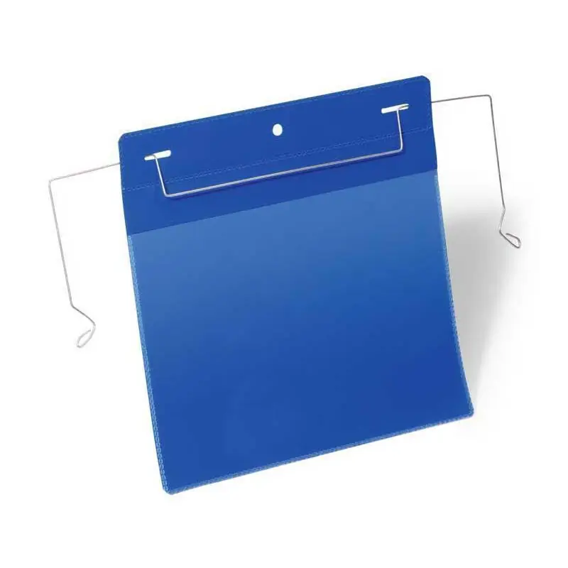 CAJA 50 FUNDAS DURABLE A5 HORIZONTAL CON ALAMBRE Económico