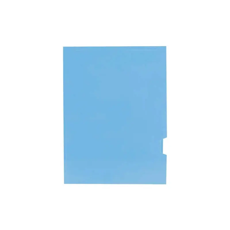 PACK 25 SUBCARPETAS ELBA PRESENTACIÓN PLASTIFICADAS A4 275gr - Azul Garantía De Devolución De Dinero