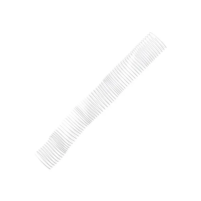 Envío Gratis PACK 25 ESPIRALES METÁLICAS PARA ENCUADERNAR FELLOWES 40 mm - Blanco