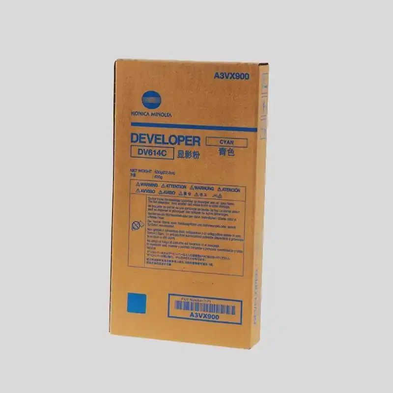 Última Oportunidad DEVELOPER ORIGINAL KONICA MINOLTA DV614 - Cian