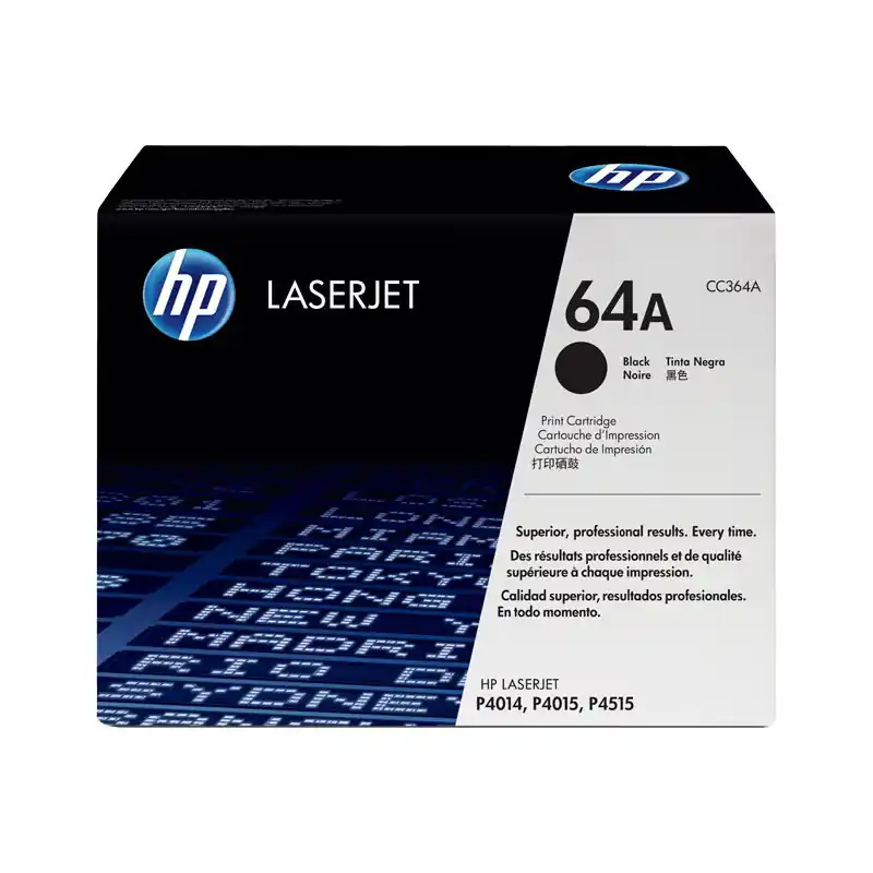 CARTUCHO DE TÓNER ORIGINAL LASERJET HP 64A Profesional