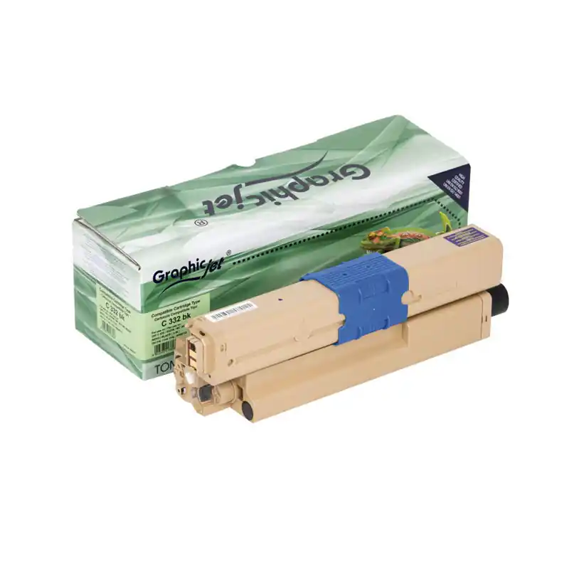 TÓNER GRAPHICJET OKI C332 - Cian Stock Limitado