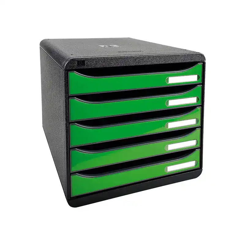 Ocasión Especial MÓDULO EXACOMPTA IDERAMA 5 CAJONES - Verde manzana