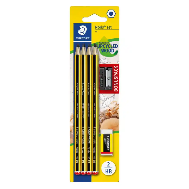 BLÍSTER 8 LÁPICES STAEDTLER NORIS 120-2 Nueva Colección