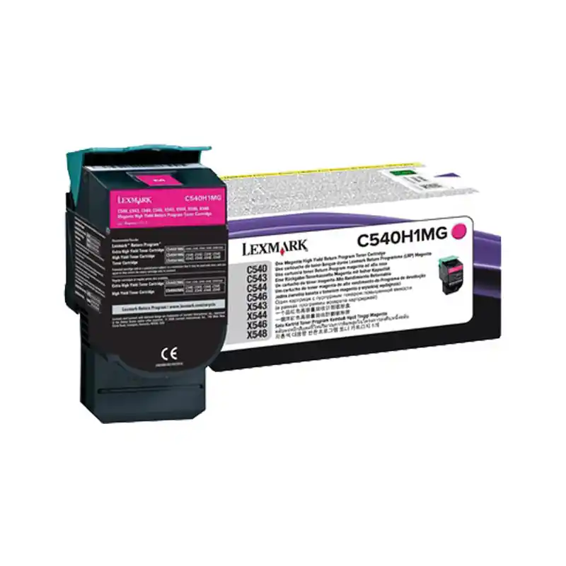 Imprescindible (Must-Have) TÓNER ORIGINAL LEXMARK C540 ALTA CAPACIDAD - Magenta