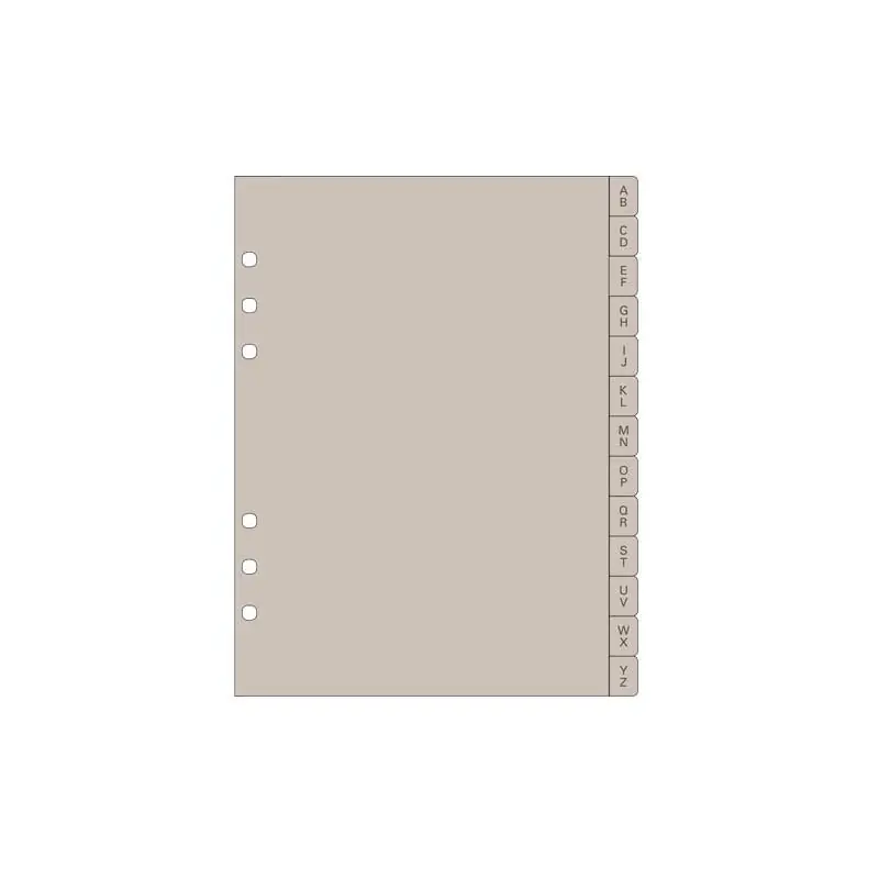 ACCESORIO AGENDA FINOCAM "ÍNDICE ALFABÉTICO A-Z: R1064" A Buen Precio