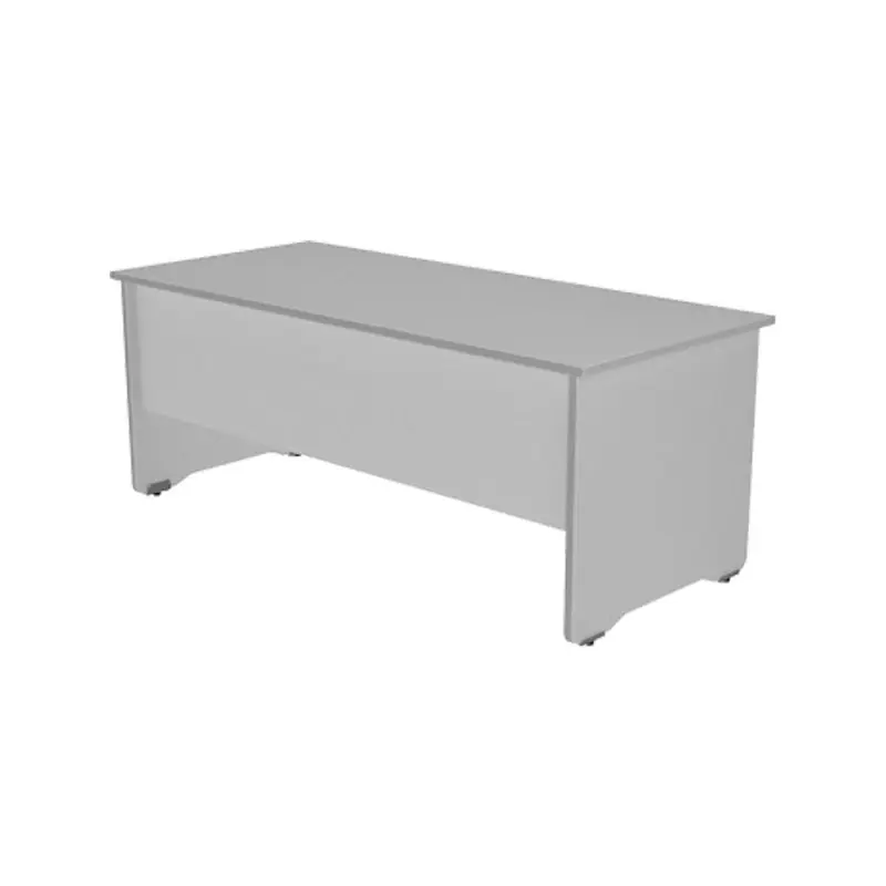 MESA ROCADA SERIE WORK 140x80cm ALUMINIO-GRIS Última Versión