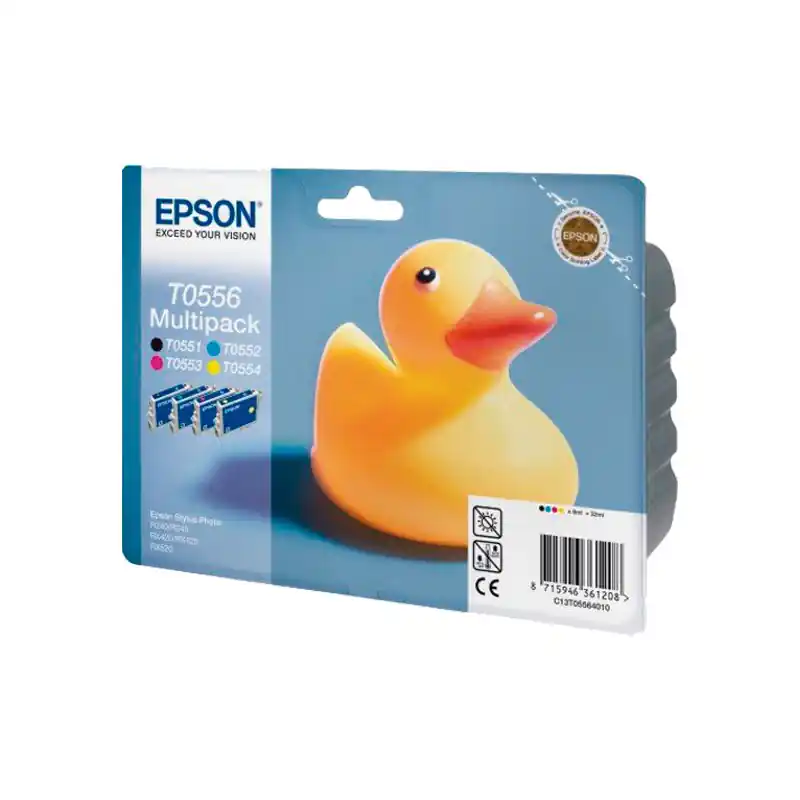 Alta Calidad RAINBOW PACK ORIGINAL EPSON T0556