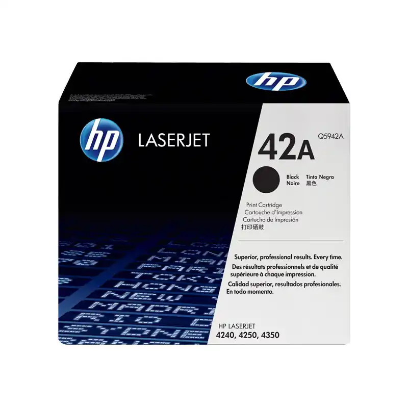 CARTUCHO DE TÓNER ORIGINAL LASERJET HP 42A Nuevo Modelo