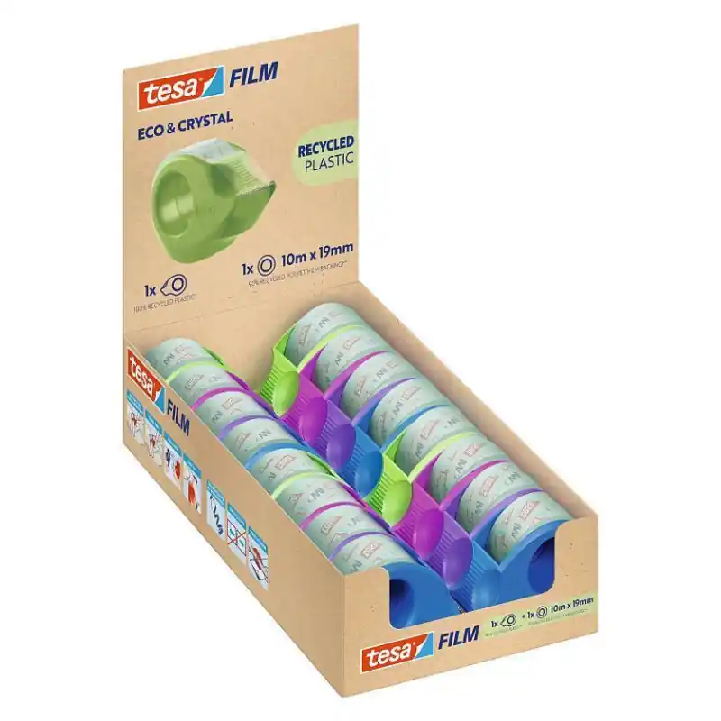 Premium EXPOSITOR DISPENSADOR MINI TESA FILM ECO & CRYSTAL