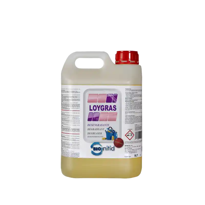 Popular GARRAFA DESENGRASANTE CONCENTRADO LOYGRAS 5L