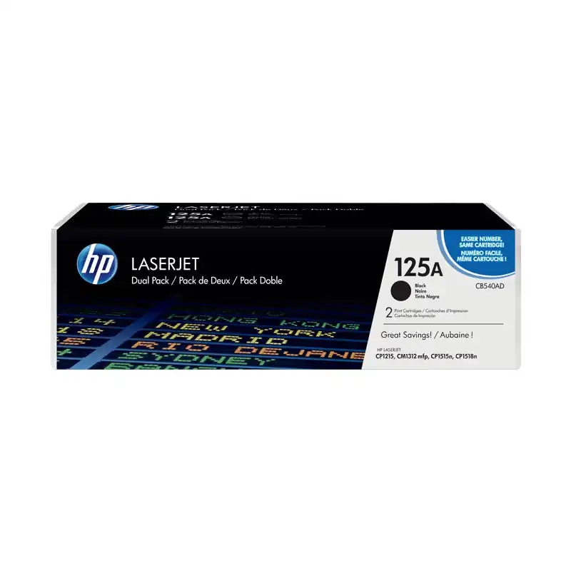 CARTUCHO DE TÓNER ORIGINAL LASERJET HP 125A - Negro Máxima Calidad