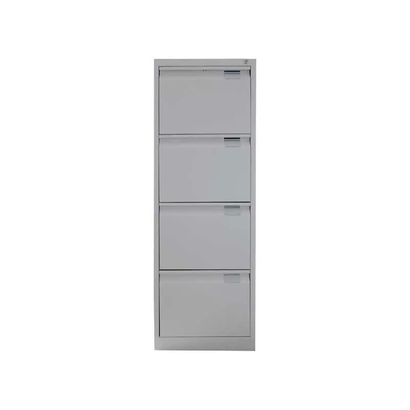 ARCHIVADOR METÁLICO MERCH 4 CAJONES - Gris medio (RAL 9006) Disponible Ahora