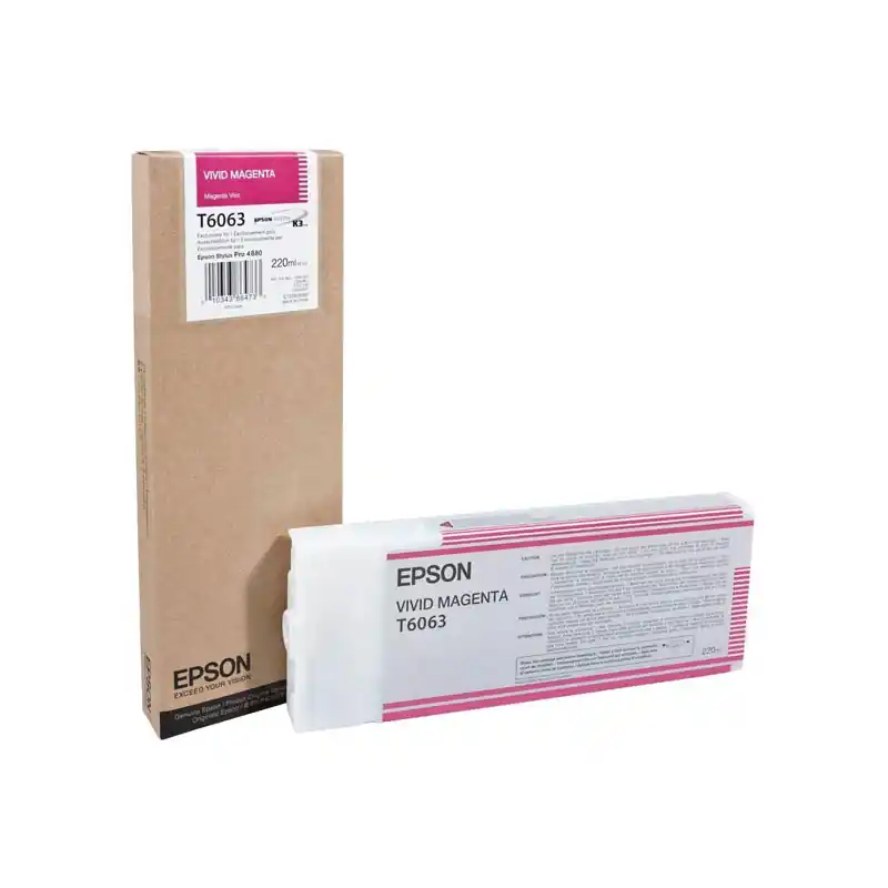 Comprar En Línea INKJET ORIGINAL EPSON C13T606 - Magenta vivo