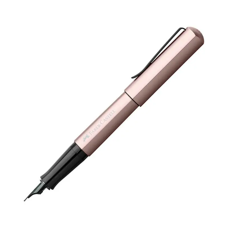 De Moda PLUMA FABER-CASTELL `HEXO` TRAZO F - Rosa