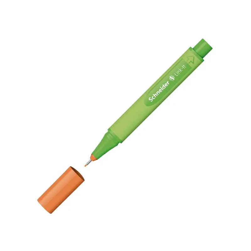 ROTULADOR FINELINER SCHNEIDER LINKT-IT 0,4mm - Naranja Máxima Calidad