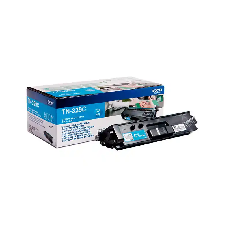 Últimas Unidades TÓNER ORIGINAL BROTHER TN329 - Cian