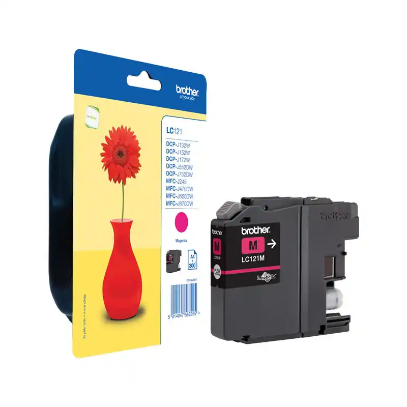 INKJET ORIGINAL BROTHER LC121 - Magenta Oferta De Temporada