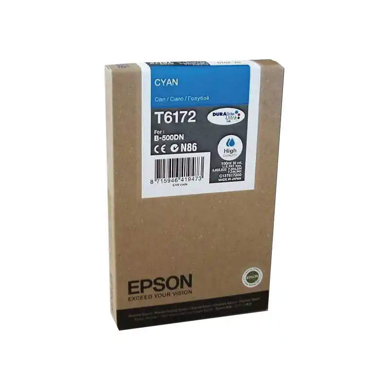 Pedido Al Por Mayor INKJET ORIGINAL EPSON C13T617 - Cian